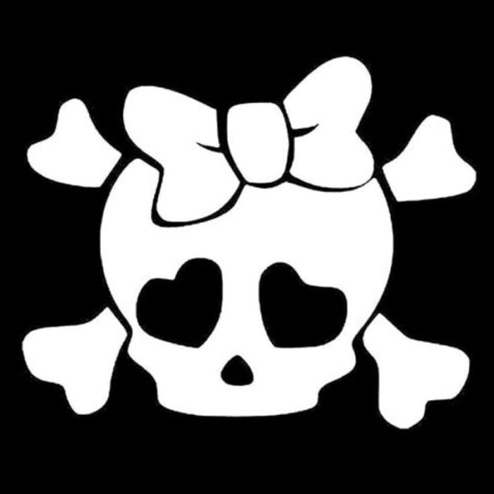 Animierter Piraten-aufkleber