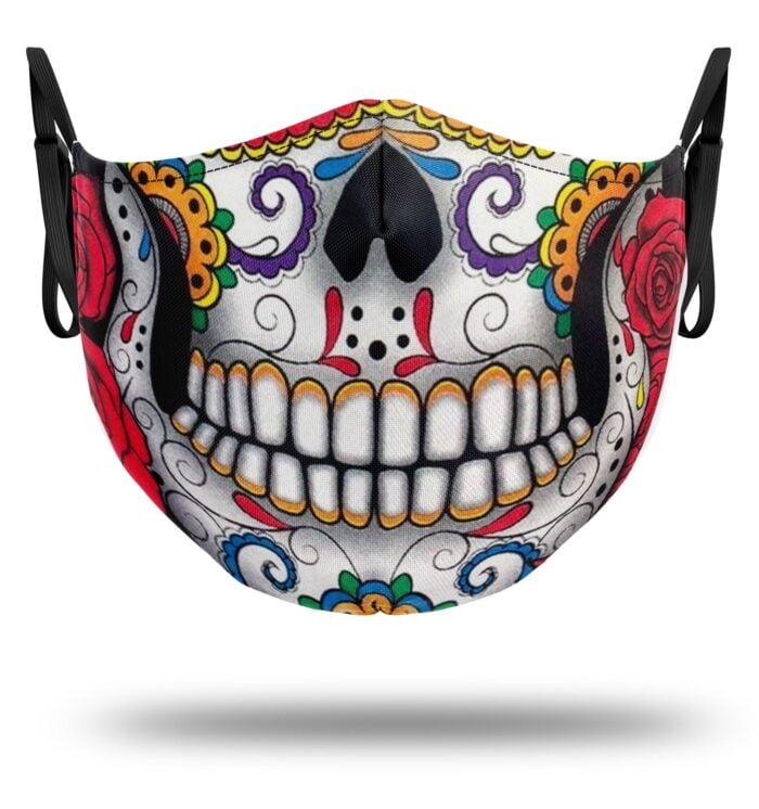 Bunter Mexikanischer Totenkopf-maske