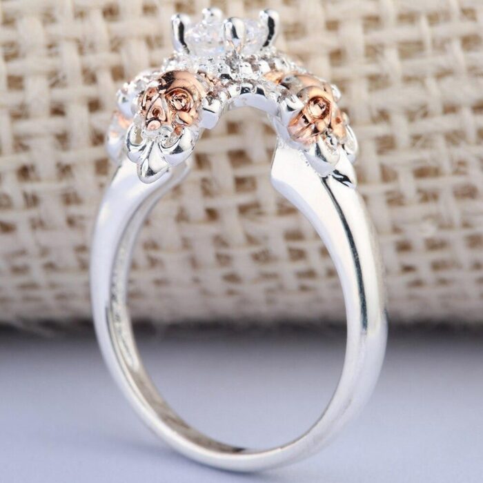 Diamantkreuz-ring (stahl)