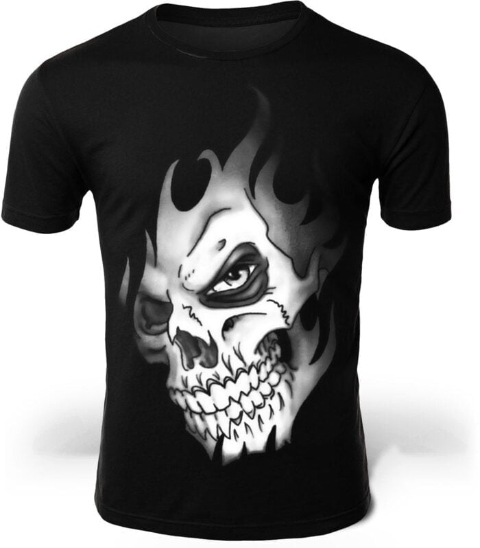 T-shirt Totenkopf Monster